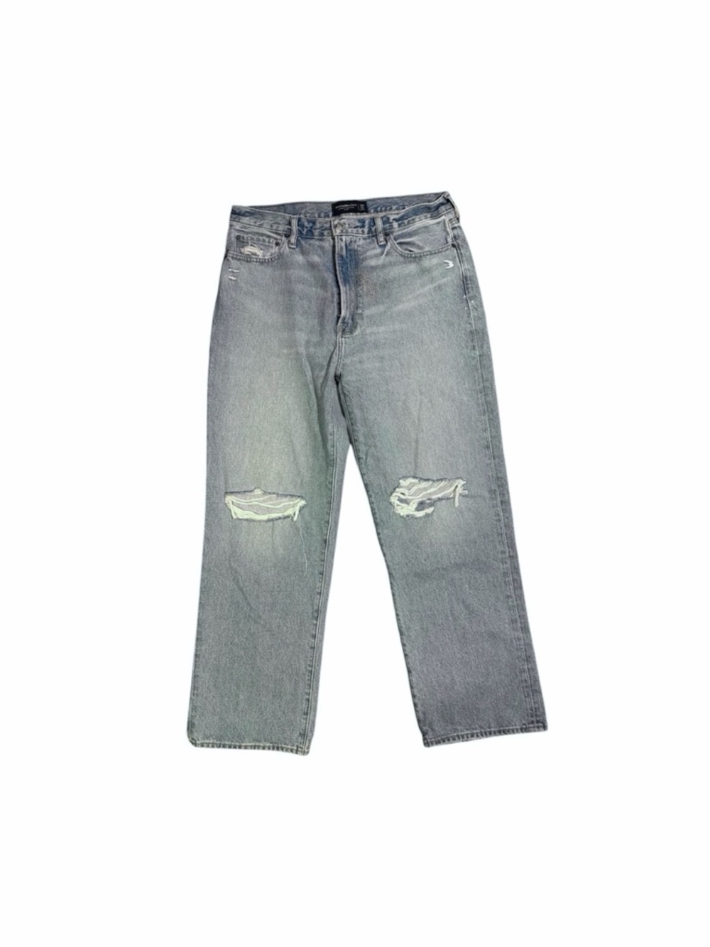 Abercrombie and Fitch Baggy Distressed Jeans